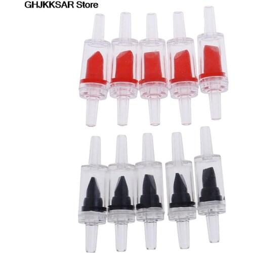 5Pcs Home Fish Aquarium Air Pump Check Valve One Way Non-Return Check Valve Aquarium Co2 System Air Pump