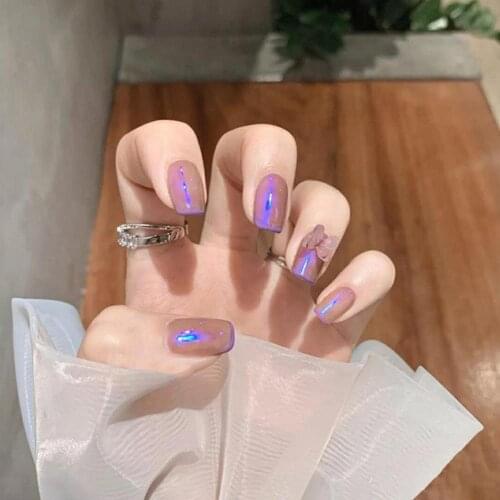 80% Hot Sale 3 Color Shining Glitter Fine Nail Powder Pigment Palette DIY Manicure Decoration