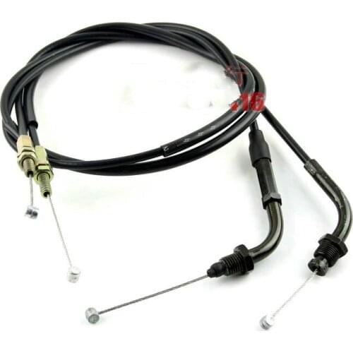 Motorcycle accessories for Honda steed 400 600 throttle line cable throttle pull line oil return recovery line a pair
