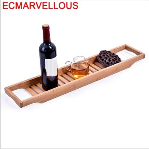 Porta Vino Engelli Tutunma Bar Accessories Rack Shower De Bain Plateau Bath Tub Tablette Accessoires Baignoire Bathtub Tray