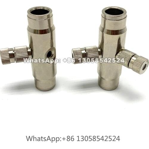 Cooling System Quick Couplings, Slip Lock Straight Union Connector, Double Spray Slip Lock Connector