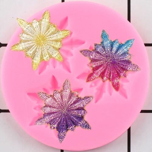 Flower Silicone Mold Wedding Cupcake Topper Fondant Cake Decorating Tools Chocolate Gumpaste Moulds Polymer Clay Candy Molds