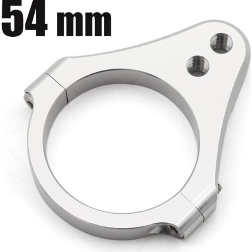 54MM Motorcycle Electric Scooter Steering Damper Mounting Bracket Fork Clamp Support Holder Universal Accessories