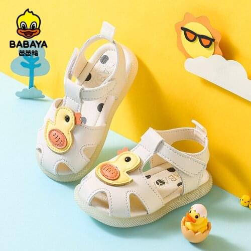 Babaya Childrens Sandals Girls Cartoon Casual Shoes Baby Beach Shoes 2021 Summer New Baby Girl Shoes Non-slip