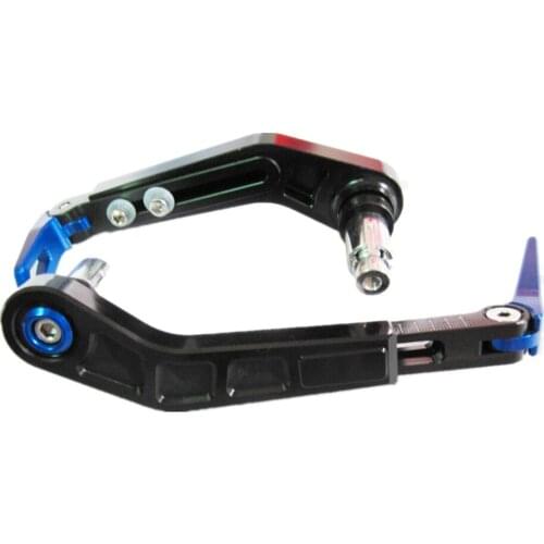Blue CNC Aluminum Brake Clutch Lever Protective System Guards