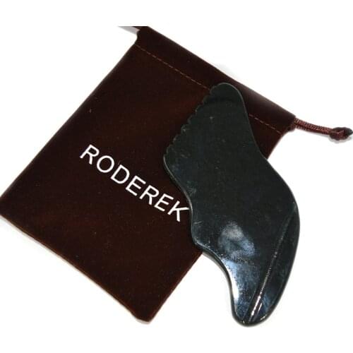 Hetian Jade Scraping Tool, Natural Jade Gua Sha Board, high-end Nephrite Massager for Body and face Relaxation