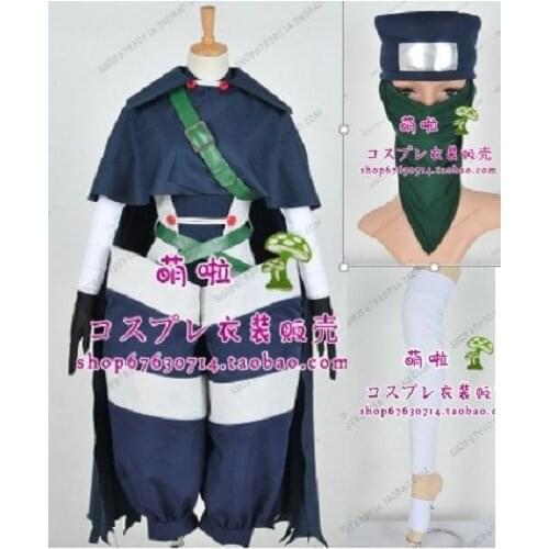Fairy Tail Mystogan Cosplay Costume GOOD quality with hat