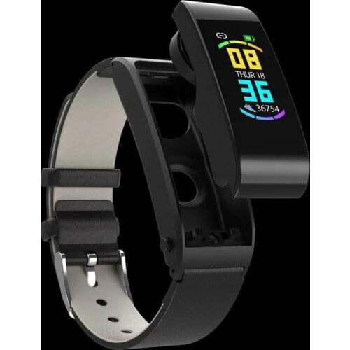 Multifunctional Heart Rate Fitness Tracker Sport Bracelet Smart Band Bluetooth headset SMS alarm reminder Wirstband Smartband