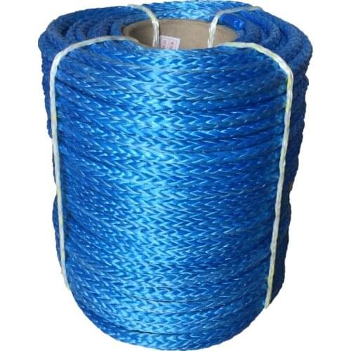 14mm x 100meters Plasma Rope UHMWPE Rope Synthetic Winch Rope Cable Line For ATV/UTV/OFF-ROAD