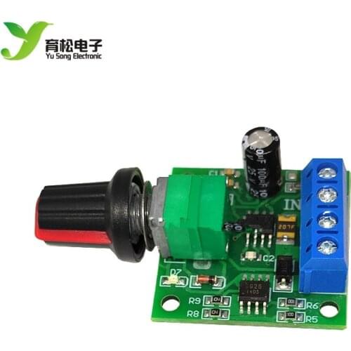 PWM DC motor speed controller 1.8V 3V 5V 6V 12V 2A speed control switch switch function 1803BK