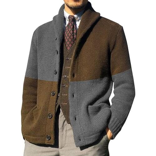 Rosetic Men's Long Cardigans