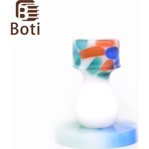 Boti Brush-White Milk Colorful Resin Handle Mens Beard Cleaning Shaving Brush Handle Handmade Accept Private Customization