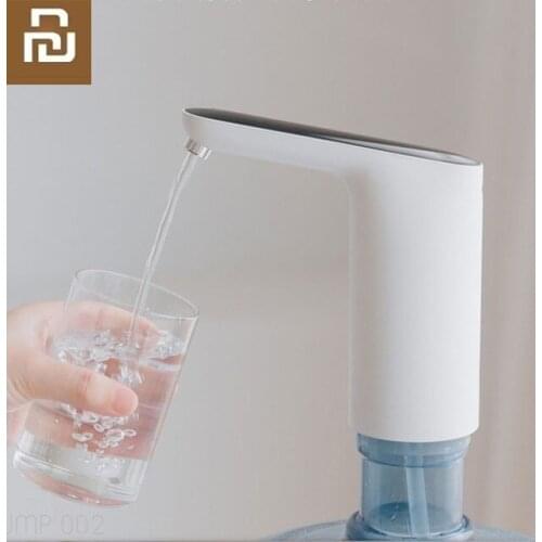 New Fashion Touch Switch Barreled Water Pump USB Rechargeable Electric Dispenser Water Pump for Home Office