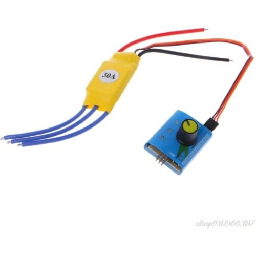DC12V 30A High-Power Brushless Motor Speed Controller DC 3-phase Regulator PWM O30 20 Dropshipping