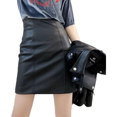 WSYORE Women's Leather Skirts