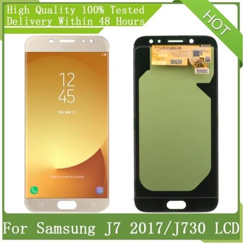 5.5"New SUPER AMOLED LCD For Samsung Galaxy J7 Pro 2017 J730 J730F LCD Display Touch Screen Digitizer Assembly + Service Pack