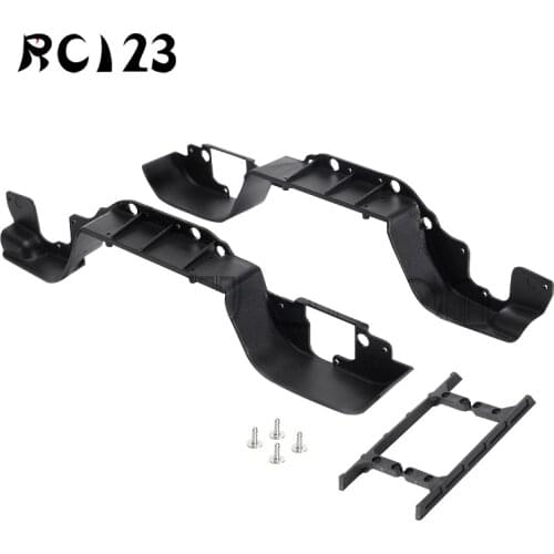 1/24 2P Plastic Body Shell Mud Flaps Fender for RC Crawler Car Part Axial SCX24 2019 Jeep Wrangler JLU CRC AXI00002T1 AXI00002T2