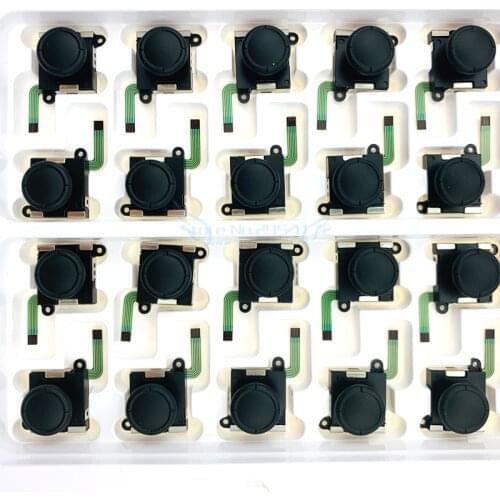 1-5PCS 3D Analog Joystick thumb Stick grips Cap Button Control Replacement Part for Nintend Switch JoyCon NS Joy-Con Controllers