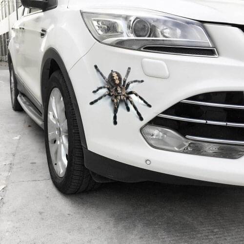 3D Spider Car Stickers and Decal Animals Vivid Scorpion Lizard Funny Stickers on Auto Stripe DIY Car Styling Sticker Accessories