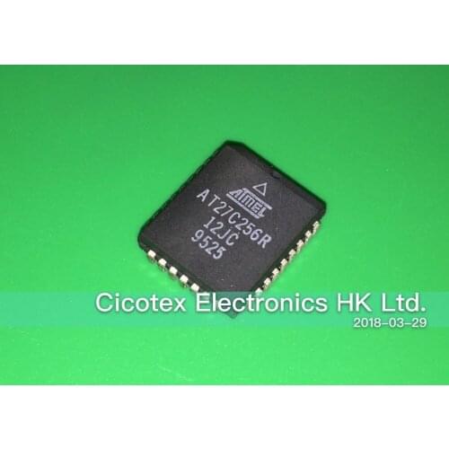 5pcs/lot AT27C256R-12JC PLCC-32 IC OTP 256KBIT 120NS 32PLCC AT27C256R12JC