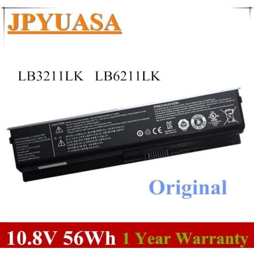 7XINbox 10.8V 56wh Original LB3211LK LB6211LK Laptop Battery For LG Xnote P430 P530 Notebook EAC6167900