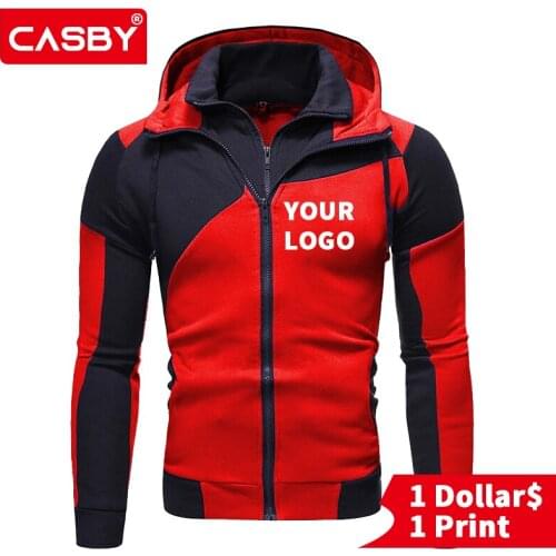 Men's Zip Hoodies Casby-create China