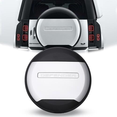 For land rover defend Spare Tire Cover SUV Exterior Accessory ABS Spare Wheel Cover for Land rover defend 2020