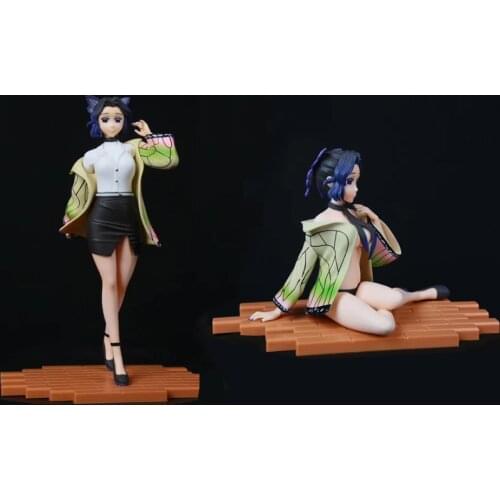 Tronzo GK Figure Demon Slayer Demon Slayer Kimetsu no Yaiba Kochou Shinobu Swimsuit Action Figure Model Toys Gift