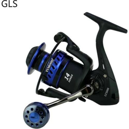 2021 High quality New Metal Spool Spinning Reel LT 2000-7000 Gear Ratio 5.2:1/4.7:1 Fishing Tackle