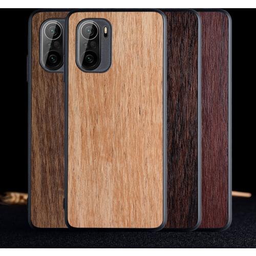 Simulation Wood grain case for Xiaomi Poco F3 5G with Pastoral design,TPU+PC 2in1 material ,for xiaomi poco f3 case