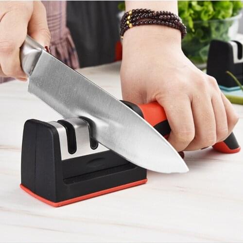 New Arrivals 3 Stages Housewares Diamond Rod Scissors Master Grade Preferred Professional Sharpener Knife Kitchen Accessories