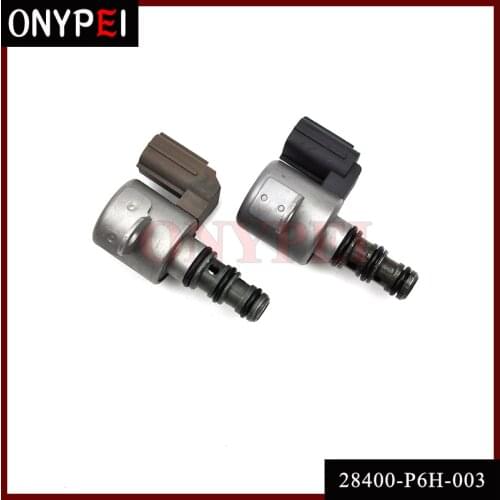 28400-P6H-013 Transmission Shift Solenoid 28500-P6H-003 Black Conn (99203) case for Honda Accord 2.4 3.0 Odyssey 28400P6H013