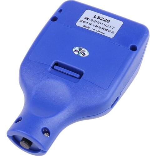 Paint Coating Thickness Tester 0-2000μm 0.1μm Fe NFe Probe Gauge LS220 for Auto Car P0RE