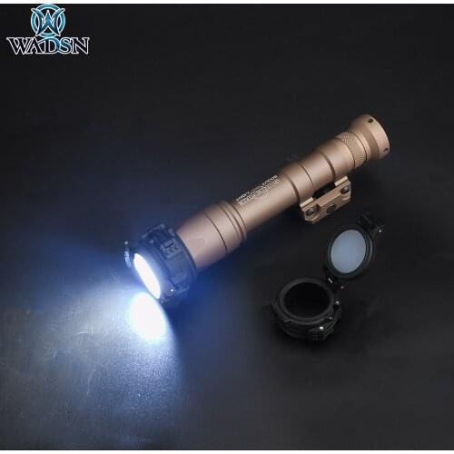 WADSN Airsoft Flashlight Diffuser Cover for M300A M600B M600C Hunting Tactical Softair Rifle Weapon Light Accessories