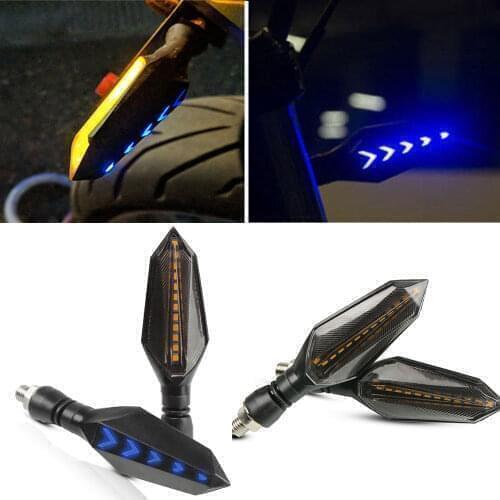 For Bajaj Dominar 400 Pulsar 150 180 200 NS RS AS CFMOTO 650NK 1 pair Universal 12V 1W LED Turn Signal Indicators Lights lamp