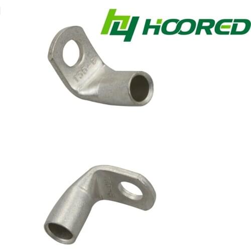 100pcs/pack T90-25/8 Heavy Duty Lugs Battery Cable Bare Copper Eyelets Tubular Ring Terminal Connectors