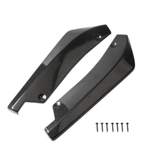 2Pcs Car Rear Bumper Protector Lip Diffuser Splitter For Hyundai Accent ix35 iX45 iX25 i20 i30 Sonata Verna Solaris Elantra