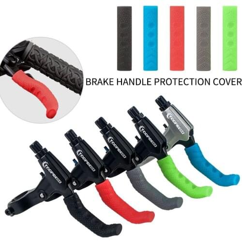 2pcs/Set Of Brake Lever Anti-Skid Electric Scooter Anti-Skid Accessories Bicycle Handle Cover Protector Bicycle Bicycle General