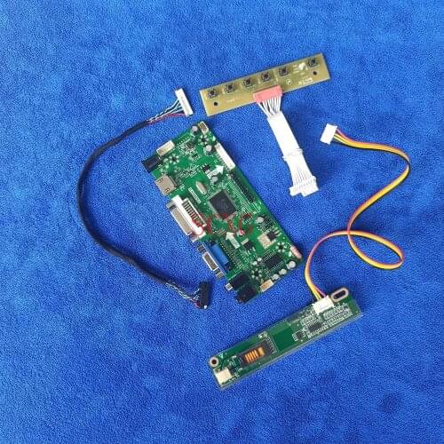 20-Pin LVDS LCD display 1024*768 1CCFL Kit HDMI-compatible DVI VGA MNT68676 driver board Fit LQ121X1LH22/LQ121X1LH73/LQ121X1LH83