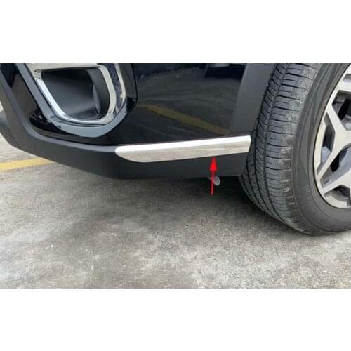 Front Rear Grille Around Corner Protector Cover Trim For 2019-2021 Subaru Forester Decoration New 4PCS