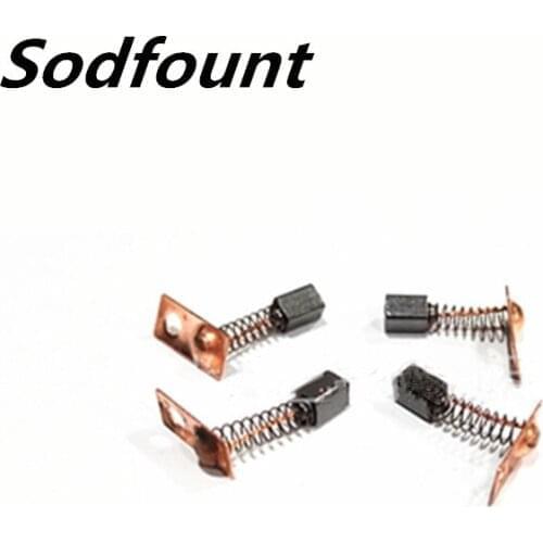 40pcs Engraving machine carbon brush 3X3X4.5mm grinding machine electronic pen electric brush 102 204 106