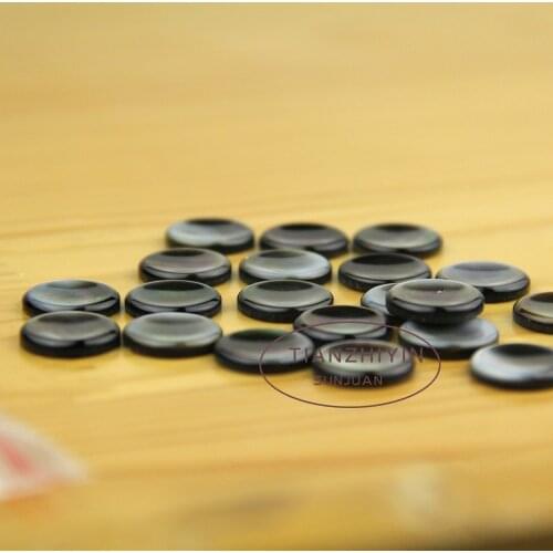 9pcs trumpet finger key buttons for repairing parts new Abalone shell