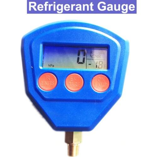 SP Digital Refrigerant Pressure Gauge/Vacuum Air conditioning refrigerant test table