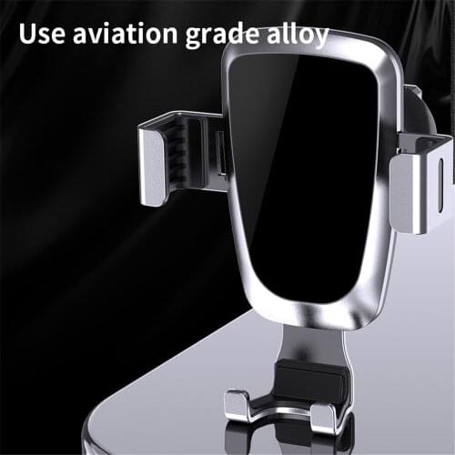 Gravity Car Phone Holder Air Vent Clip Mount Mobile Gps Support Smartphone Stand Universal Support Dropshipping