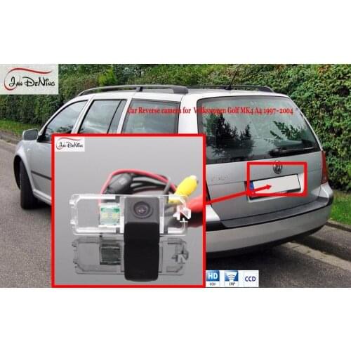 JanDeNing For Volkswagen VW Golf MK4 A4 1997-2004 CCD Night Vision Car RearView Parking/Reverse Camera/License Plate Light OEM