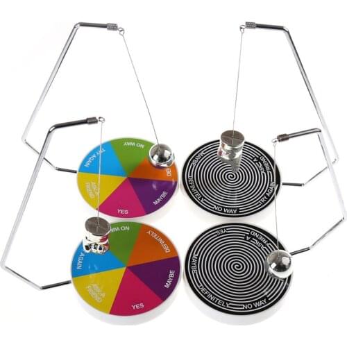 Magnetic Swinging Pendulum Game Fate Fun Desk Accessories Toys Decision Maker Pendulum Dynamic Desk Toy Gift Decoration