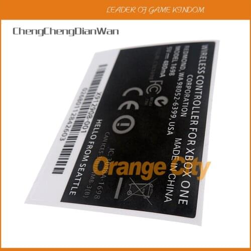 2PCS For XBOX ONE Elite console Label Sticker Fit for xbox one elite 1698 model Sticker Label