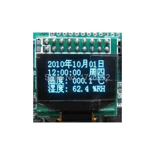 0.96 inch 30PIN Blue OLED Module SSD1306 Drive IC 128*64 IIC Interface