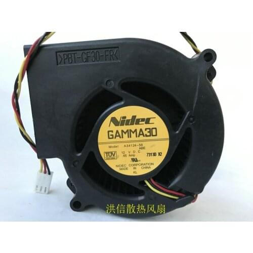 Original Nidec gamma30 a34124-58 12V 0.65a 9733 turbine blast cooling fan