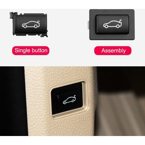 Tailgate Rear Trunk Switch Button Cover for BMW F20 E90 E92 F30 F10 F18 F06 F02 F25 1/2/3/5/6/7 Series X1 X3 Z4 Tail Cap Switch